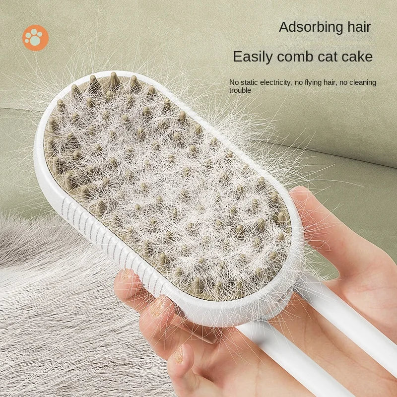 Steam brush for cats and dogs™