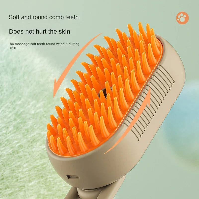 Steam brush for cats and dogs™