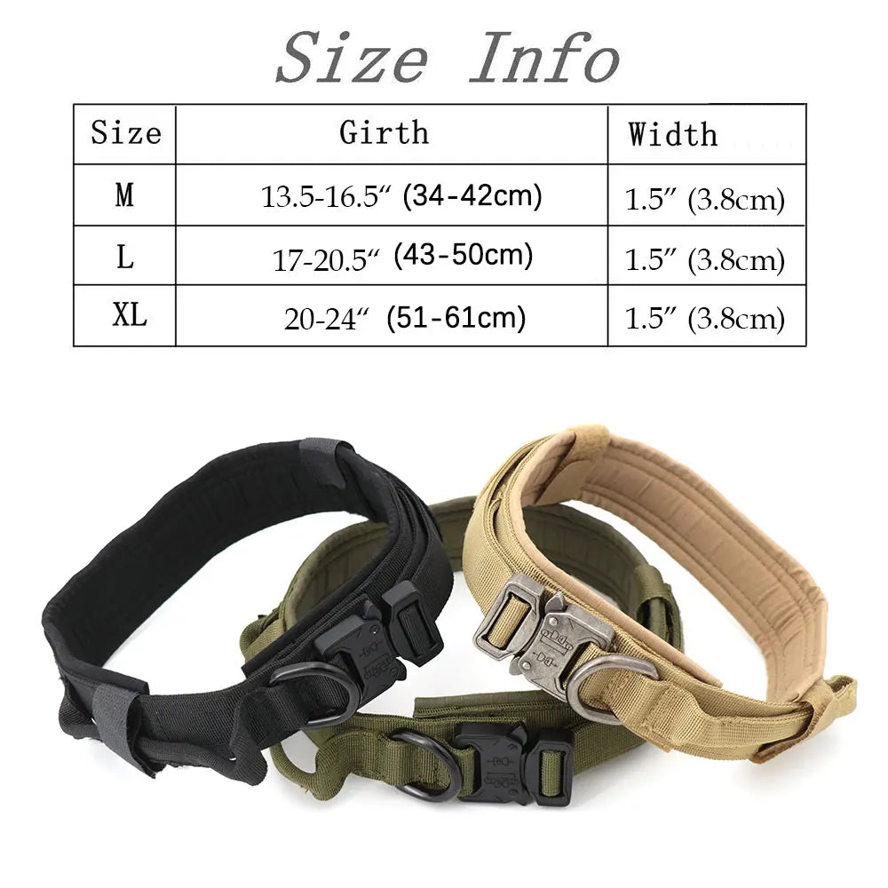 Tactical Dog Harness Set with Collar, Leash, and Accessory Pouches™